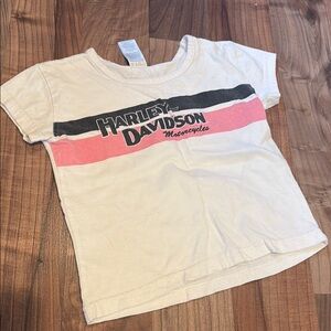 Girls 3t Harley-Davidson Motorcycle tshirt